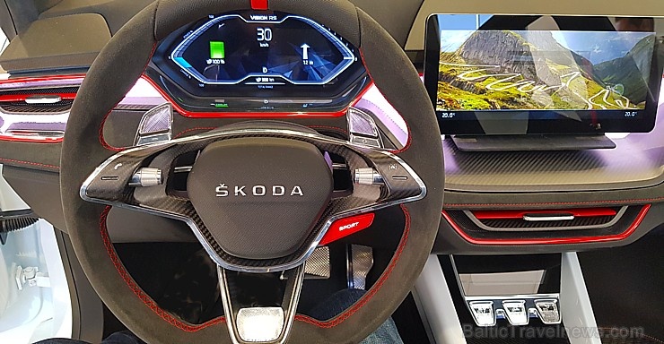 «Green Motors» divas dienas publikai prezentē jaunā koncepta auto «Škoda Vision RS» 267006