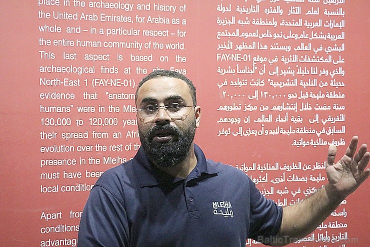 Travelnews.lv apmeklē arheoloģisko centru «Mleiha Archaeological Centre» Malehā. Atbalsta: VisitSharjah.com un Novatours.lv 270620