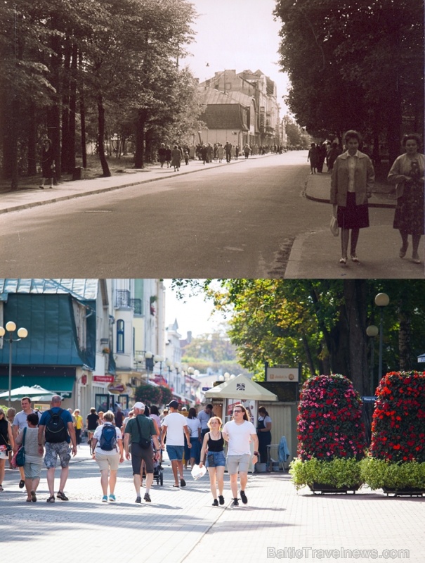Jomas iela Majoros. Skats uz krustojumu ar Smilšu ielu Majoru stacijas virzienā, 1963. gads, foto E. Dambis. Jomas iela Majoros. Skats uz krustojumu ar Smilšu ielu Majoru stacijas virzienā, 1963. gads, foto E. Dambis. 271059