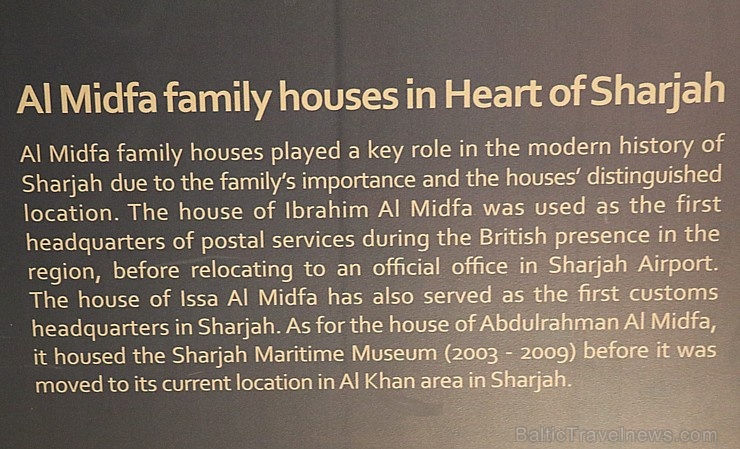 Travelnews.lv apmeklē muzeju «Majlis Al Midfa», kas veltīts Ibrahim bin Mohammed al Midfa. Atbalsta: VisitSharjah.com un Novatours.lv Travelnews.lv apmeklē muzeju «Majlis Al Midfa», kas veltīts Ibrahim bin Mohammed al Midfa. Atbalsta: VisitSharjah.com un Novatours.lv 272585