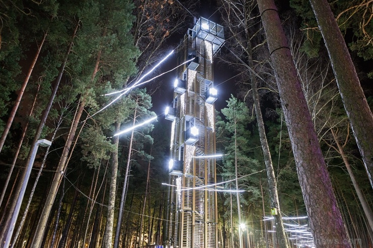 Jau trešo gadu Jūrmalā, Dzintaru mežaparkā, iemirdzējušās gaismas skulptūras un dekori, veidoti no tūkstošiem LED lampiņu virtenēm Jau trešo gadu Jūrmalā, Dzintaru mežaparkā, iemirdzējušās gaismas skulptūras un dekori, veidoti no tūkstošiem LED lampiņu virtenēm 272649