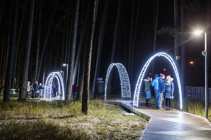 Jau trešo gadu Jūrmalā, Dzintaru mežaparkā, iemirdzējušās gaismas skulptūras un dekori, veidoti no tūkstošiem LED lampiņu virtenēm Jau trešo gadu Jūrmalā, Dzintaru mežaparkā, iemirdzējušās gaismas skulptūras un dekori, veidoti no tūkstošiem LED lampiņu virtenēm 272650