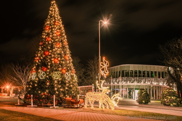 Ziemassvētku egle Ventspilī
Foto: E. Emare 273828
