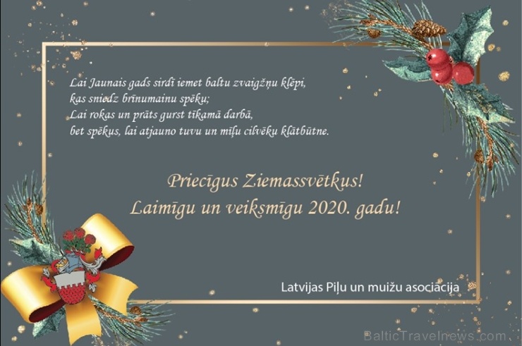 Travelnews.lv pateicas par mīļajām Ziemassvētku dāvanām un apsveikumiem - Latvijas Piļu un muižu asociācija Travelnews.lv pateicas par mīļajām Ziemassvētku dāvanām un apsveikumiem - Latvijas Piļu un muižu asociācija 274084