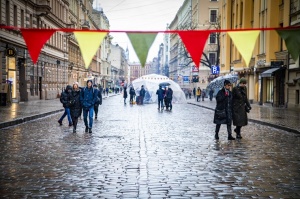 Blaumaņa iela Rīgā uz vienu dienu tiek nodota gājēju rīcībā