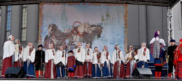 Daugavpilī atvadās no ziemas un svin «Plašās Masļeņicas» svētkus 278985