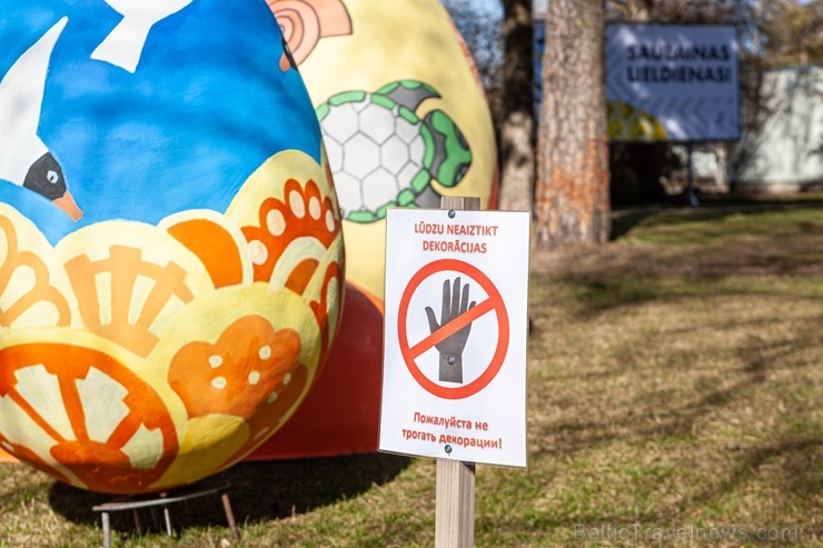 Jūrmala par prieku pilsētas iedzīvotājiem un viesiem saposusies Lieldienu rotās 280848