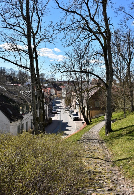 Talsu košajos ēku jumtos rotaļājas pavasaris 281531