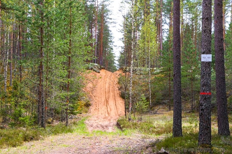 Maršruts Gulbenes pusē veido apli ar sākumu un finišu Lejasciemā, vedot caur dabas liegumu Maršruts Gulbenes pusē veido apli ar sākumu un finišu Lejasciemā, vedot caur dabas liegumu