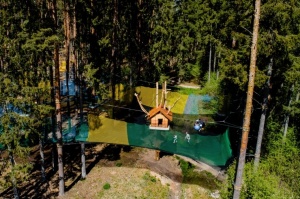 LVM dabas parkā Tērvetē atvērts Tarzāna parks un tīklu parks