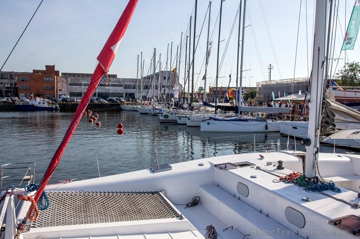 Ventspilī uz «Gulf of Riga Regatta 2020» buru parādi ierodas vairāk nekā 50 jahtas 285000