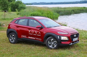 Travelnews.lv apceļo Latviju ar krosoveru «Hyundai Kona Hybrid»