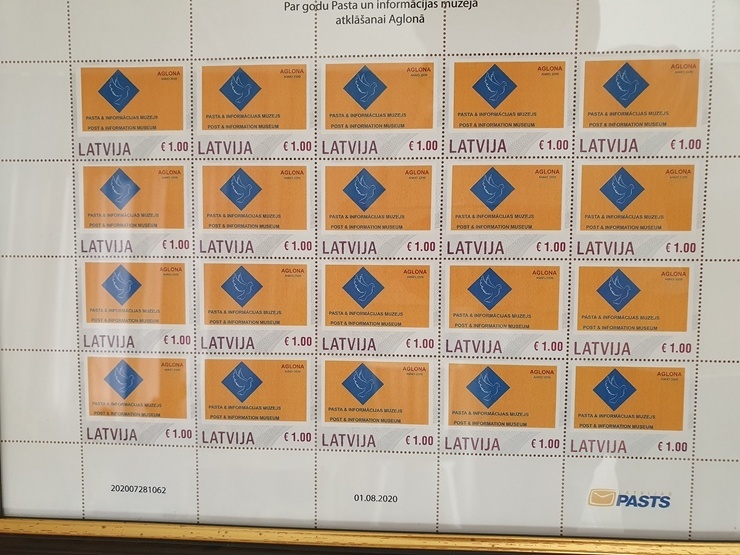 Aglona atver interesantu Pasta un informācijas muzeju 287992