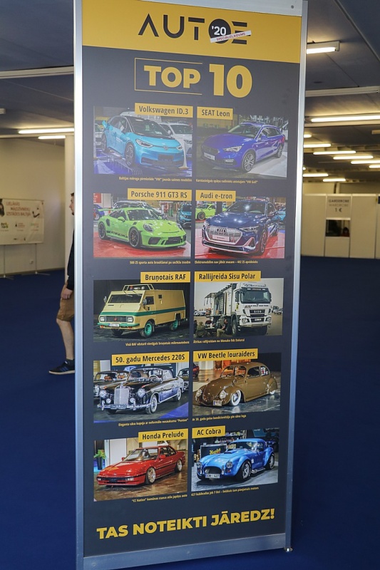Trīs dienas Ķīpsalā pulcējas autofani uz starptautisko autoindustrijas izstādi ««Auto 2020»» 291469