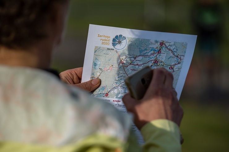 Smiltenes novadā tūrisma sezona izskan ar velobraucienu «Ieriteņo rudenī». Foto: Agnis Melderis 291764