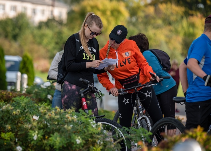 Smiltenes novadā tūrisma sezona izskan ar velobraucienu «Ieriteņo rudenī». Foto: Agnis Melderis 291768