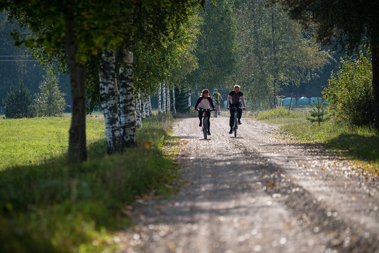 Smiltenes novadā tūrisma sezona izskan ar velobraucienu «Ieriteņo rudenī». Foto: Agnis Melderis 291772