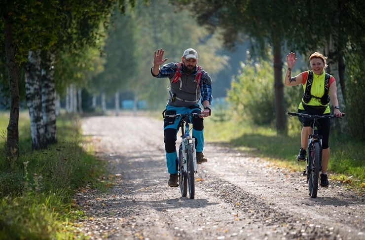 Smiltenes novadā tūrisma sezona izskan ar velobraucienu «Ieriteņo rudenī». Foto: Agnis Melderis 291773