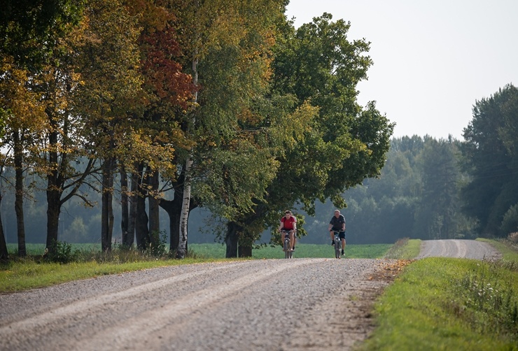 Smiltenes novadā tūrisma sezona izskan ar velobraucienu «Ieriteņo rudenī». Foto: Agnis Melderis 291780