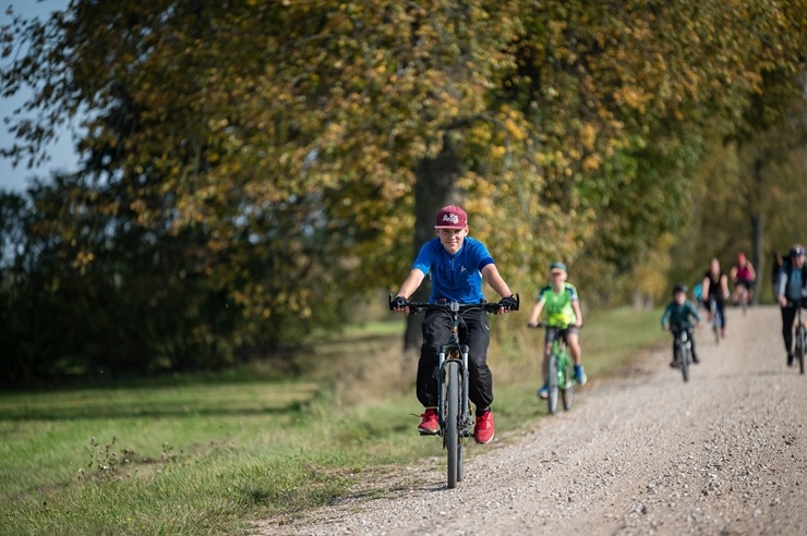 Smiltenes novadā tūrisma sezona izskan ar velobraucienu «Ieriteņo rudenī». Foto: Agnis Melderis 291788