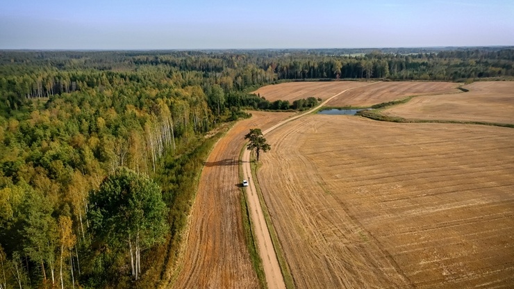 Smiltenes novadā tūrisma sezona izskan ar velobraucienu «Ieriteņo rudenī». Foto: Agnis Melderis 291797