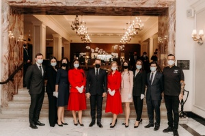 Rīgā Francijas prezidents Emanuels Makrons izvēlas «Grand Hotel Kempinski Riga»