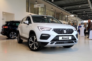 Autocentrs «Autobrava» prezentē jauno krosoveru «Seat Ateca»