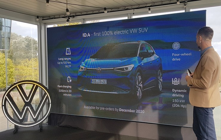 «Volkswagen Latvija» Pārdaugavas restorānā «Osta» saturīgi prezentē jauno «VW ID.3» Foto:
Samsung Galaxy Note 8 «Volkswagen Latvija» Pārdaugavas restorānā «Osta» saturīgi prezentē jauno «VW ID.3» Foto:
Samsung Galaxy Note 8 292177