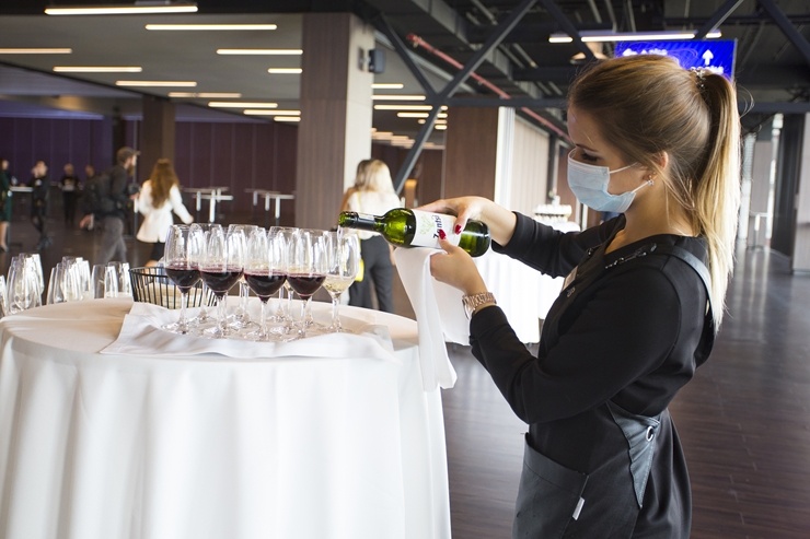 Rīgā 8.10.2020 oficiāli atklāj Baltijā lielāko konferenču centru «ATTA centre». Foto: Aļona Sauskāja Rīgā 8.10.2020 oficiāli atklāj Baltijā lielāko konferenču centru «ATTA centre». Foto: Aļona Sauskāja 292289