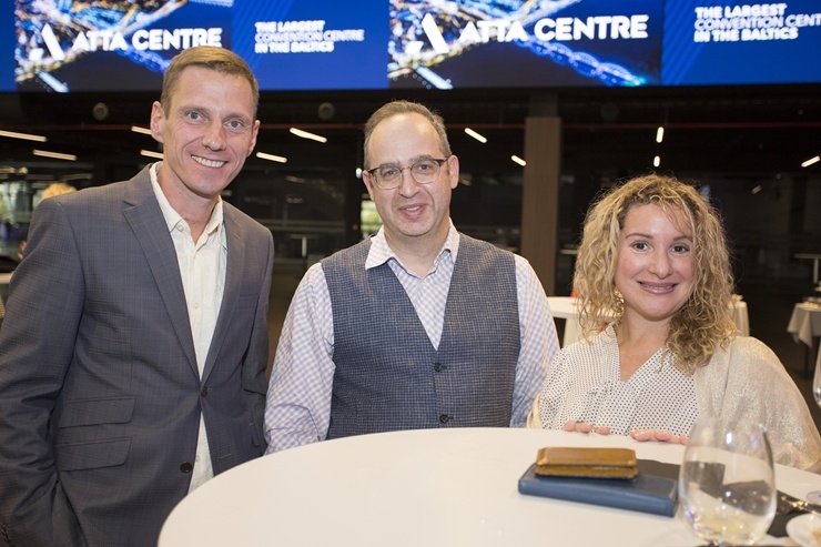Rīgā 8.10.2020 oficiāli atklāj Baltijā lielāko konferenču centru «ATTA centre». Foto: Aļona Sauskāja Rīgā 8.10.2020 oficiāli atklāj Baltijā lielāko konferenču centru «ATTA centre». Foto: Aļona Sauskāja 292315