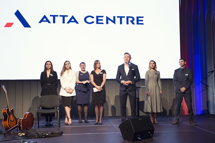 Rīgā 8.10.2020 oficiāli atklāj Baltijā lielāko konferenču centru «ATTA centre». Foto: Aļona Sauskāja Rīgā 8.10.2020 oficiāli atklāj Baltijā lielāko konferenču centru «ATTA centre». Foto: Aļona Sauskāja 292317
