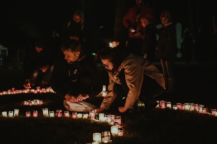 Sigulda mīļi atzīmē Lāčplēša dienu. Foto: Ginta Zīverte 294355