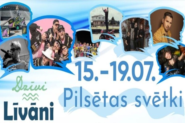 Šajā nedēļas nogalē ir Līvānu pilsētas svētki «Dzīvi Līvāni»