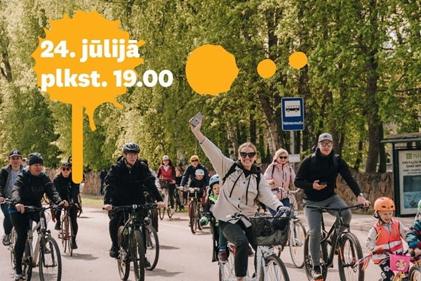 Aicina uz tematisku velobraucienu visai ģimenei par Valmieras vides mākslu