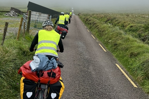 Latvieši Īrijā. Šoreiz ar velo