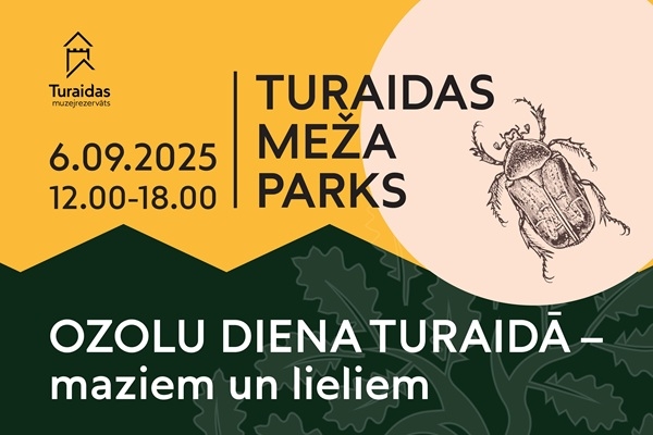 Turaidas muzejrezervāta aktualitātes, pasākumi, norises 2025. gada septembrī
