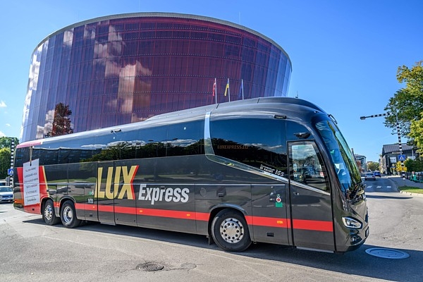 Lux Express Latvia šajā vasarā maršrutos Rīga–Liepāja un Liepāja–Klaipēda pārvadājis vairāk nekā 10 tūkstošus ārvalstu tūristu