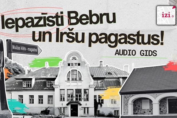 Koknese aicina: atklāj Bebru un Iršu pagastus jaunā audio gida maršrutā