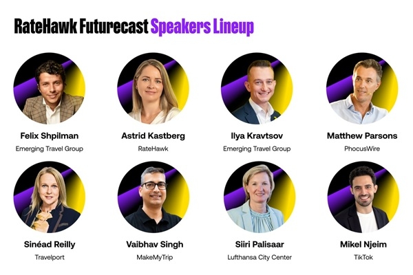 «RateHawk» atklāj runatāju sarakstu «Futurecast» tiešsaistes pasākumam