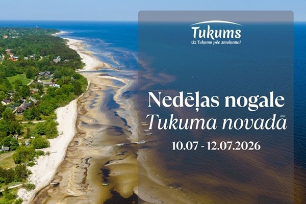 Tukuma novadā nedēļas nogalē – piekrastes svētki, koncerti, festivāli un piedzīvojumi dabā