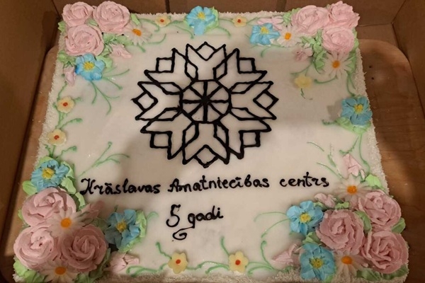 Krāslavas Amatniecības centrs atzīmē piekto darbības jubileju