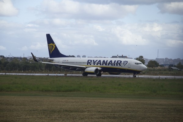 Aprīlī būtiski pieaudzis «Ryanair» pārvadāto pasažieru skaits