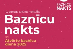 Atpūtas un ceļojumu piedāvājumi 09.05.2025 - 15.05.2025 "Baznīcu nakts 2025" Preiļu novadā Preiļu novada TIC