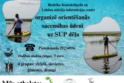 Atpūtas un ceļojumu piedāvājumi 15.06.2025 - 27.06.2025 Orientēšanās Lubāna ezerā uz SUPa! Madonas TIC