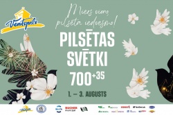 Atpūtas un ceļojumu piedāvājumi 31.07.2025 - 03.08.2025 Ventspils pilsētas svētki 700+35 Ventspils TIC