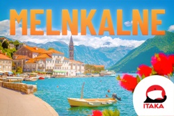 Melnkalne! Cena sākot no 429 eur! Itaka Latvia