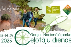 Māksla dabā: Gaujas Nacionālā parka Ceļotā EnterGauja