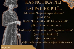 LEĢENDU NAKTS | Jaunmoku pilī Tukuma TIC