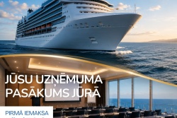 Jūsu uzņēmuma pasākums jūrā Estravel Latvia