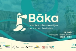 Jauniešu sarunu festivāls “Bāka” Ventspils TIC